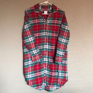 Lands End Women’s Flannel Christmas Pajamas